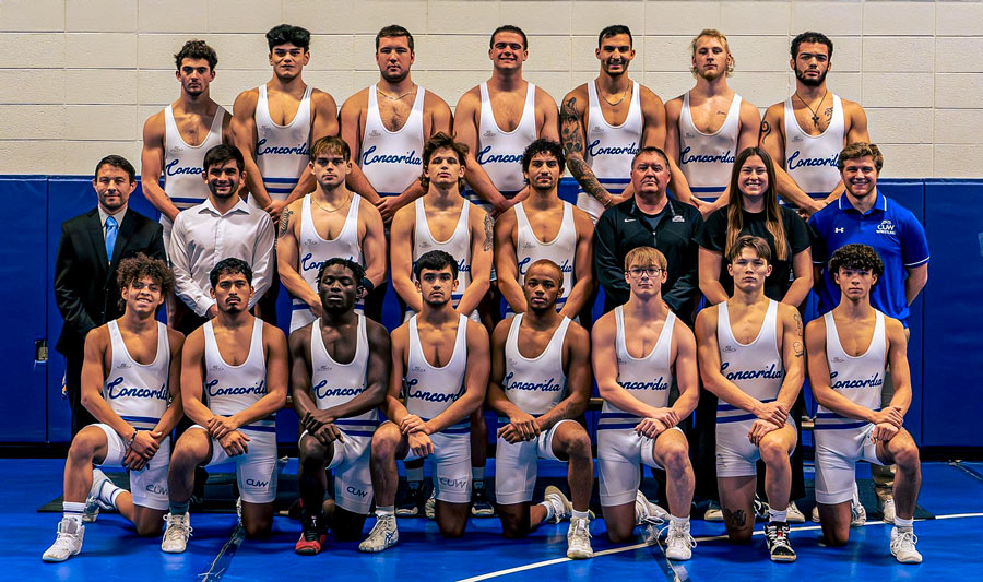 Concordia Univ Wisconsin - Wrestling Team Photo